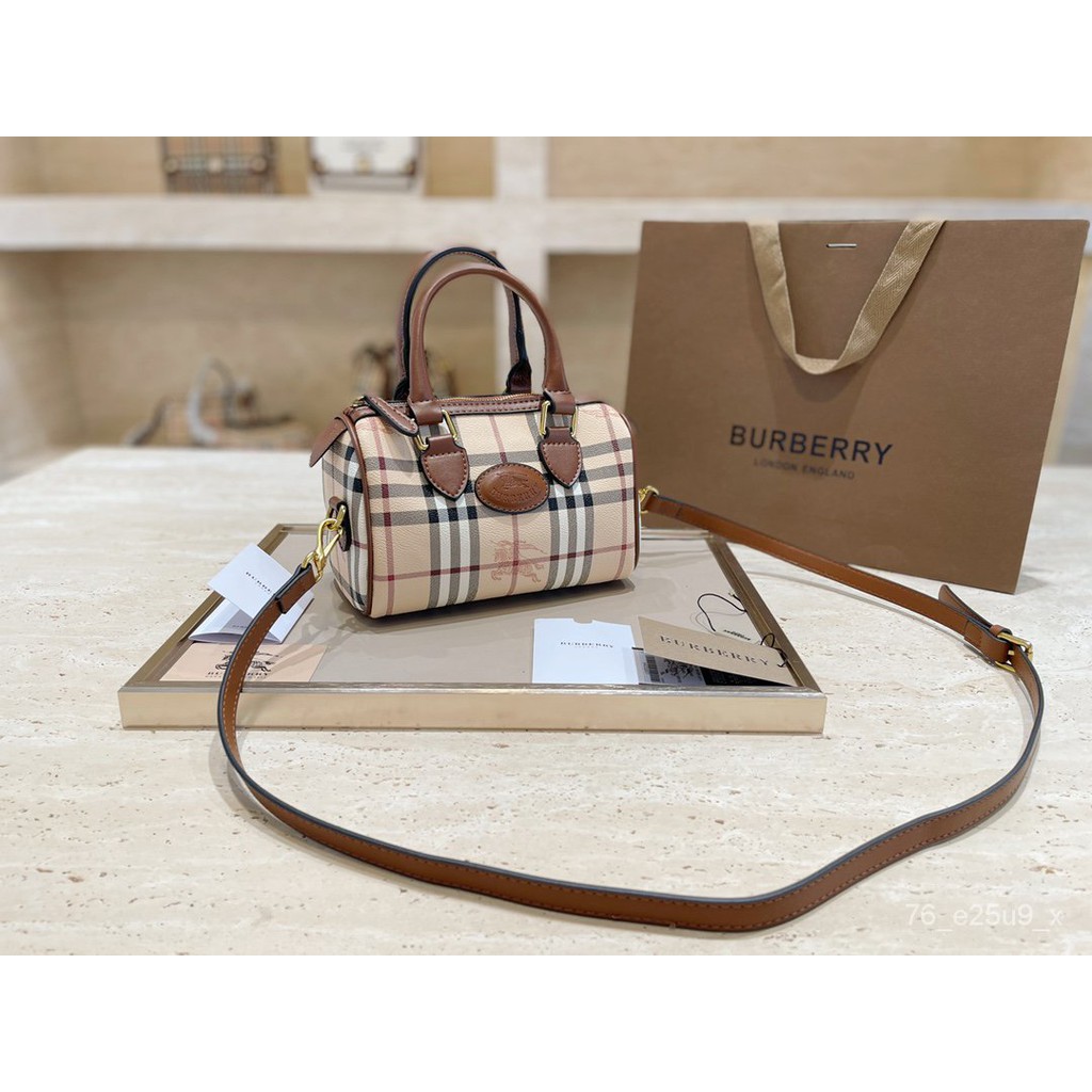 Burberry exquisite pillow bag, Burberry iconic The Canter handbag-*-*&&&*  OMF5 | Shopee Philippines