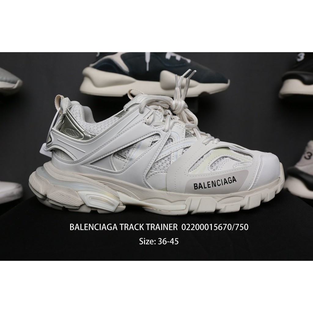 BALENCiAGA TRiPLE S Split SZ EU 45 US 12 track arena
