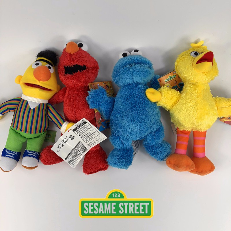 sesame street uniqlo plush