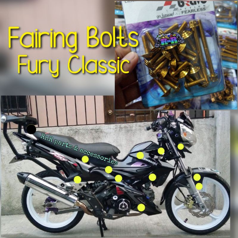 kawasaki fury 125 fairings price