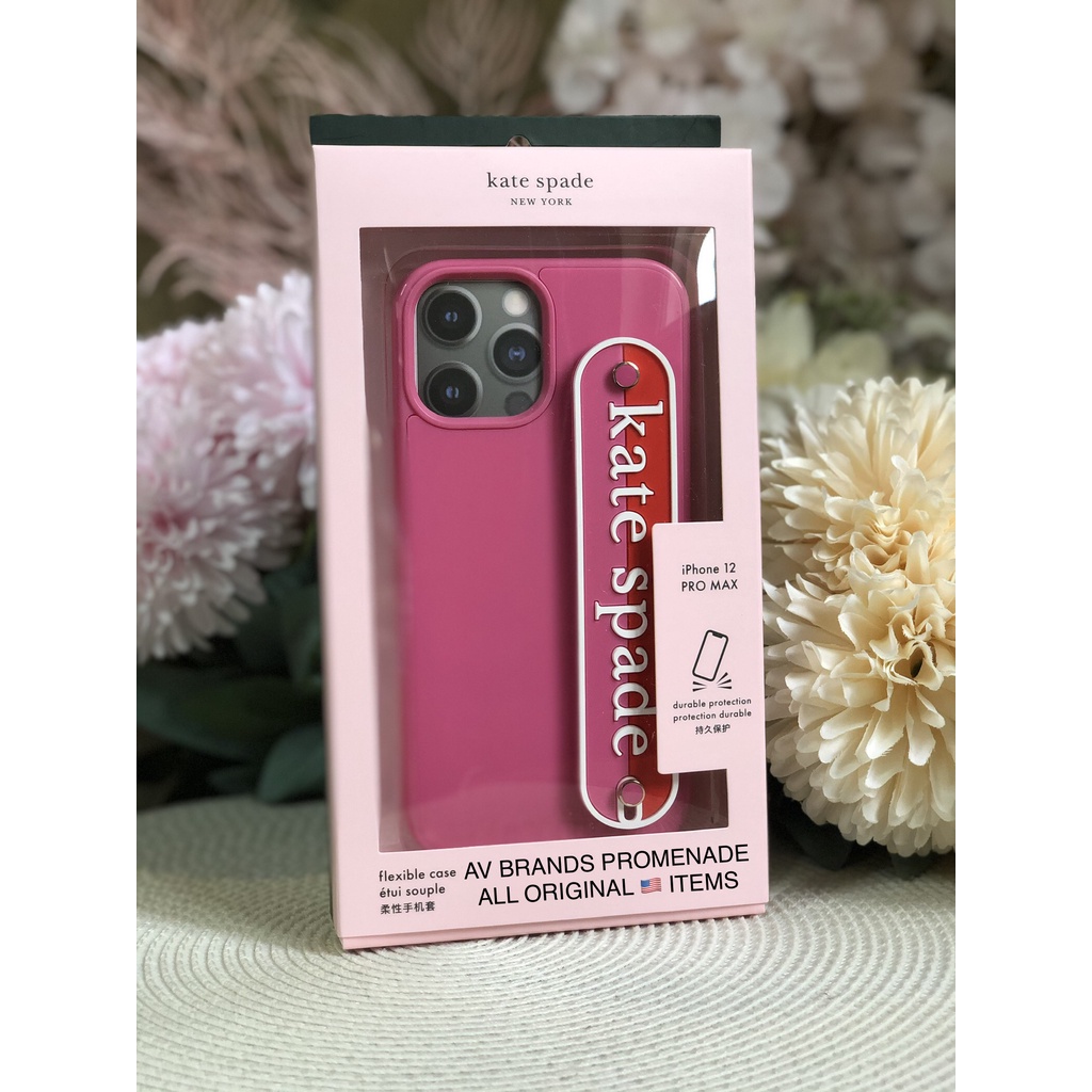 Original Kate Spade Logo Strap Phone Case for iPhone 12 Pro and iPhone 12  Pro Max | Shopee Philippines