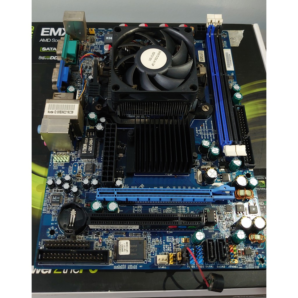 Emaxx am2+/am3 EMX-MCP61D3-iCafe with AMD Athlon X2-250 3.0GHz
