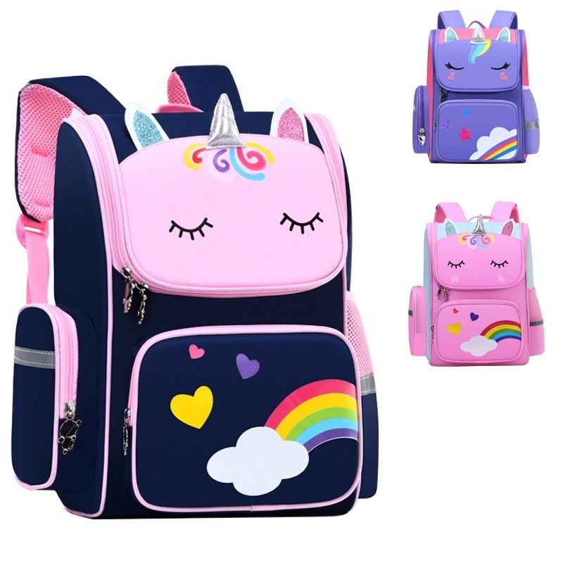 2022-new-unicorn-schoolbag-backpack-for-6-12-year-old-pupils-waterproof