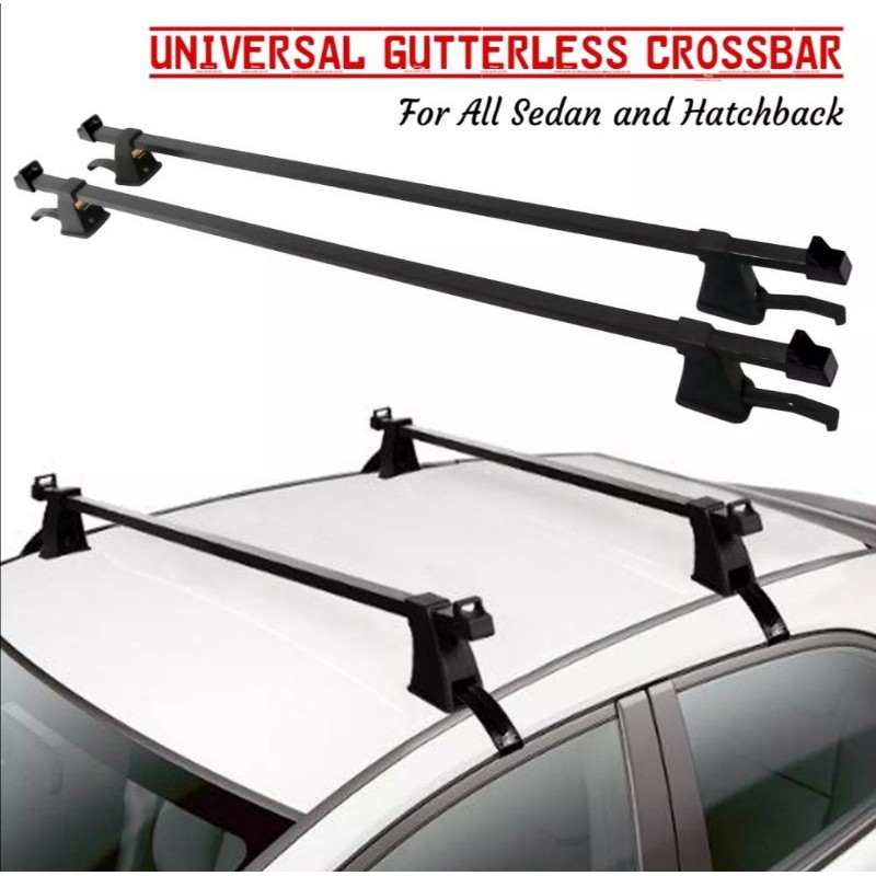 Universal Gutterless Crossbar Roof bar | Shopee Philippines