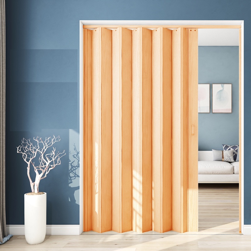 Folding Door PVC Suitable For Kitchen Bathroom Sliding Door household