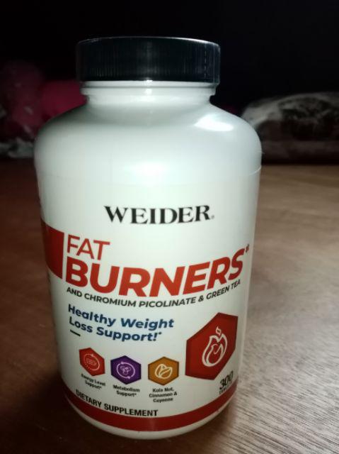 Weider Fat Burners W Chromium Picolinate Green Tea Shopee