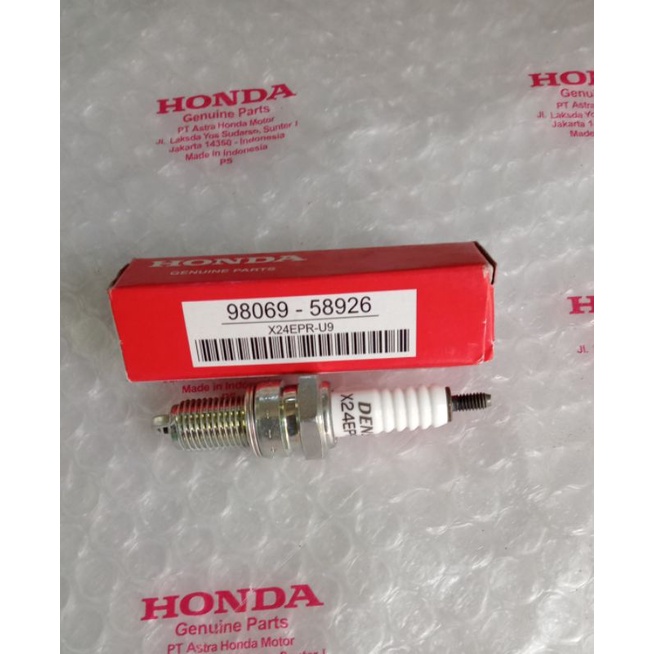 DENSO SPARK PLUG TMX 125 ALPHA HONDA GENUINE 9806958926 Shopee Philippines