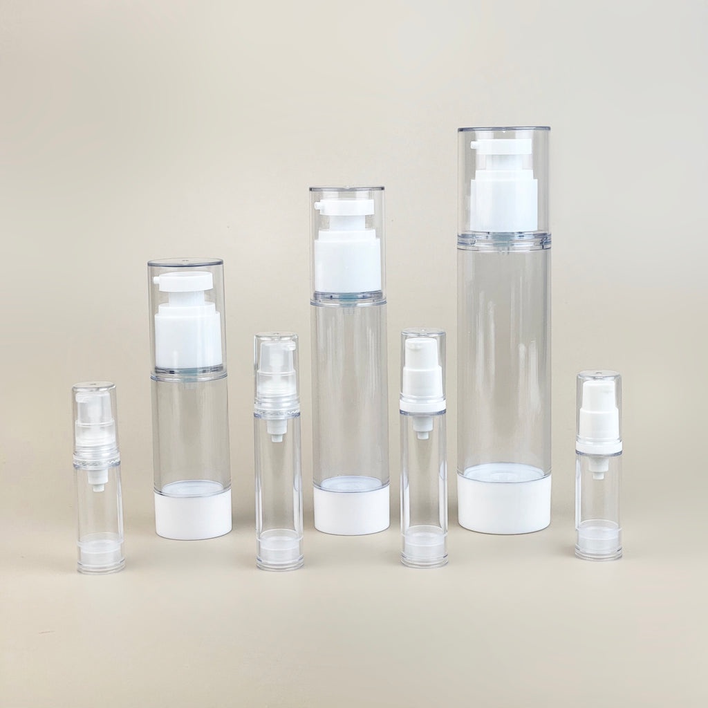 Airless Pump Bottles for Serum / Lotion / Cream (Reusable) | Shopee ...