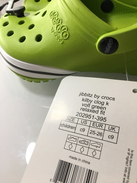 crocs c9 size chart