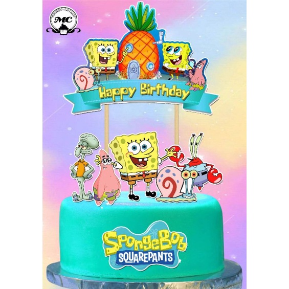 Spongebob Cake Topper | Shopee Philippines