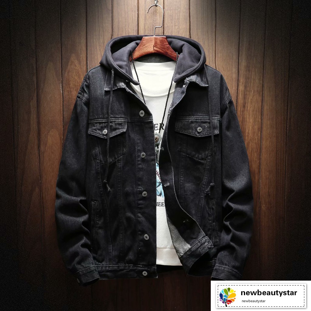 sweatshirt and jean jacket