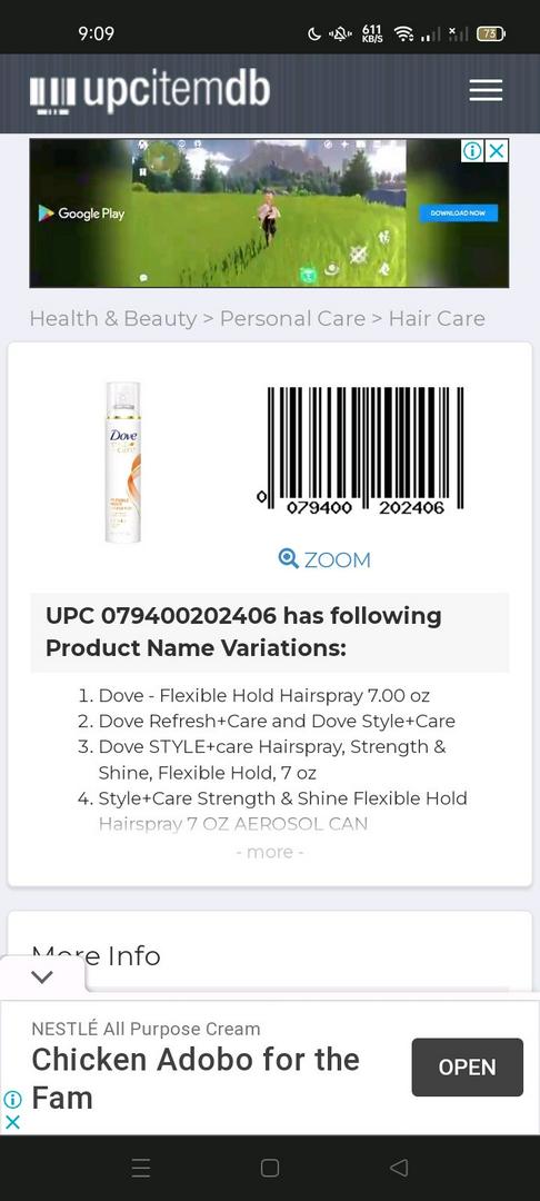 Dove Style + Care | Flexible Hold HairSpray (Strong Hold 4/5) | Shopee  Philippines