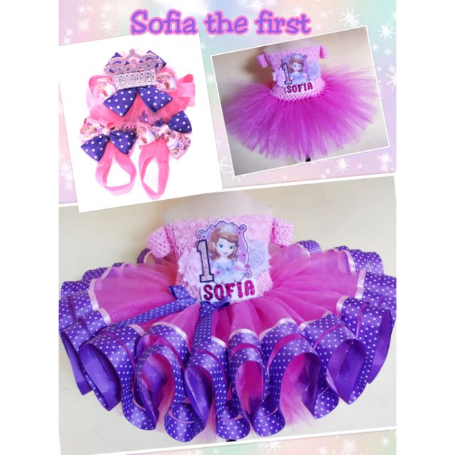 sofia the first tutu dress