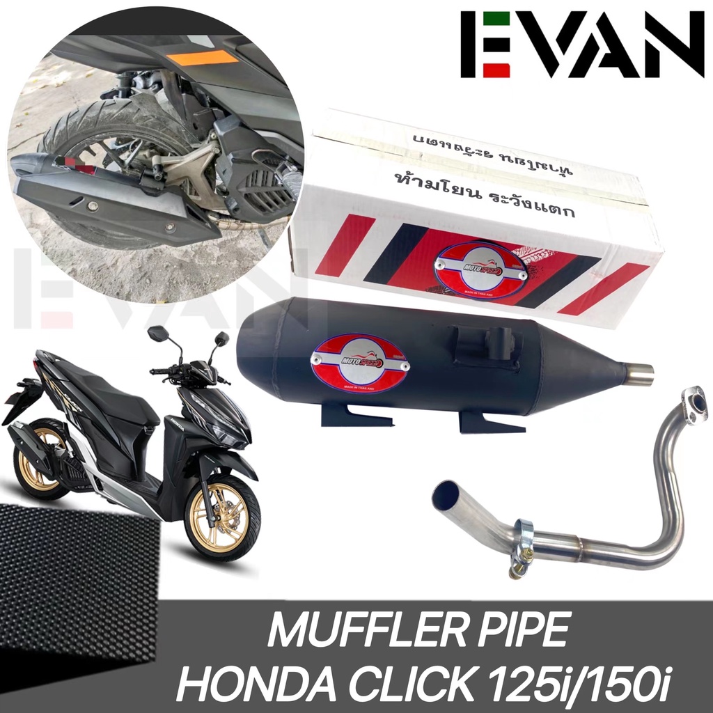 honda click 125i muffler