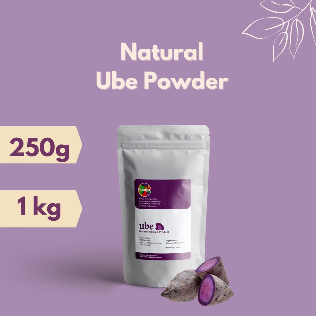 Natural Filipino Ube Powder (250 grams and for the 1kg it will be
