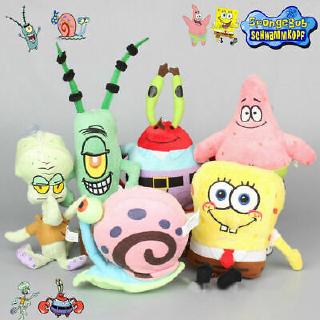 spongebob characters plush toys