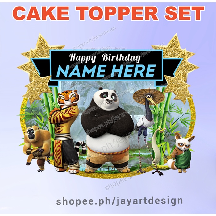 kung fu panda birthday card