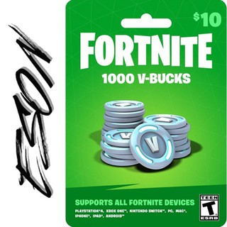 Fortnite Vbucks V Bucks Gift Card 1000 2800 5000 7