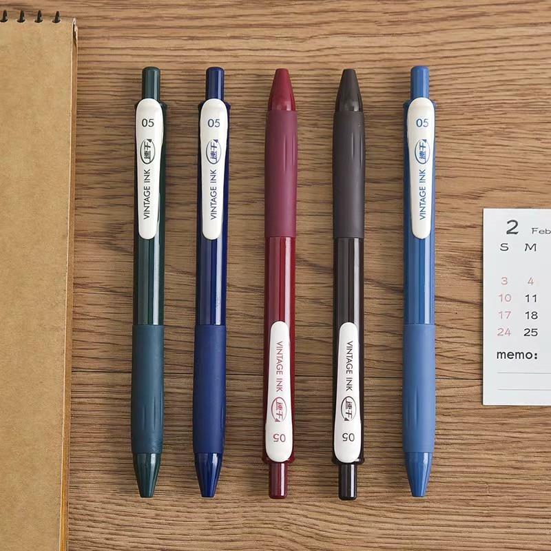 DS Vintage Ballpoint Pen 0.5mm Quick Dry Shopee Philippines
