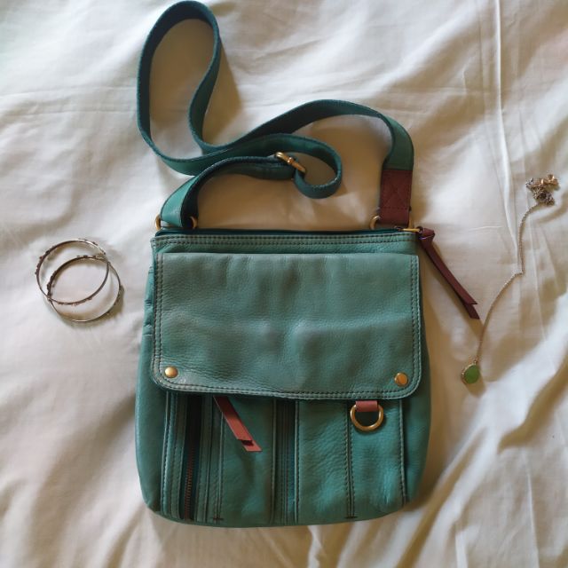 fossil corduroy messenger bag