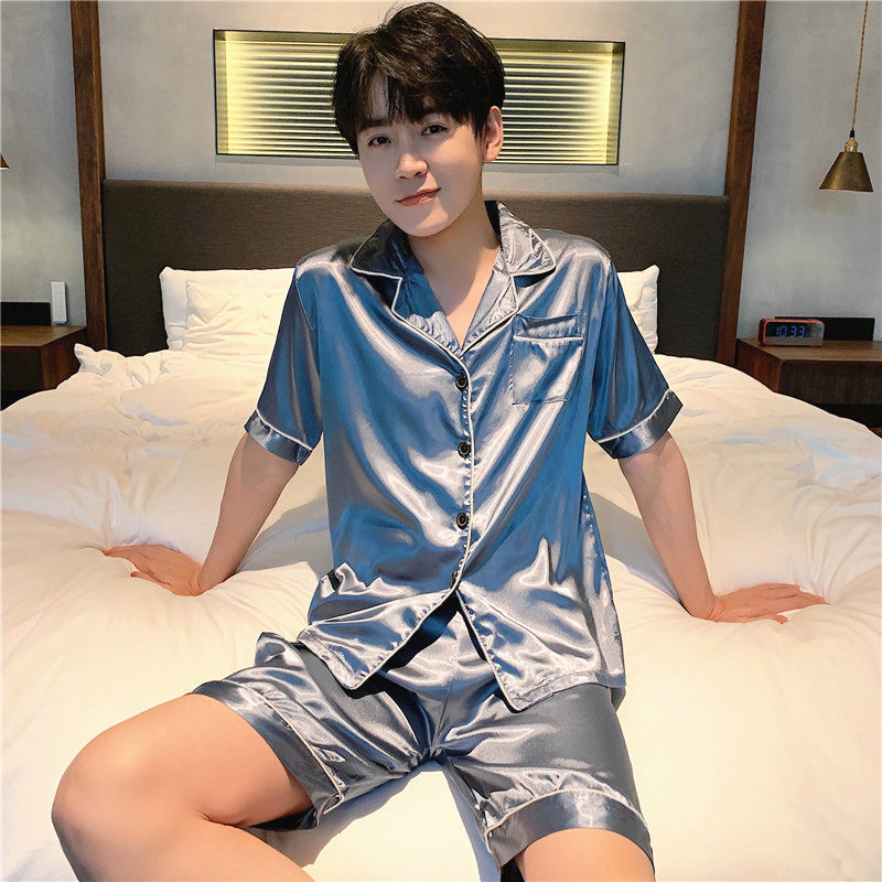 â˜…MIKâ˜… Pajamas Boys' pajamas Men's pajamas Iced Pyjamas Fashionable