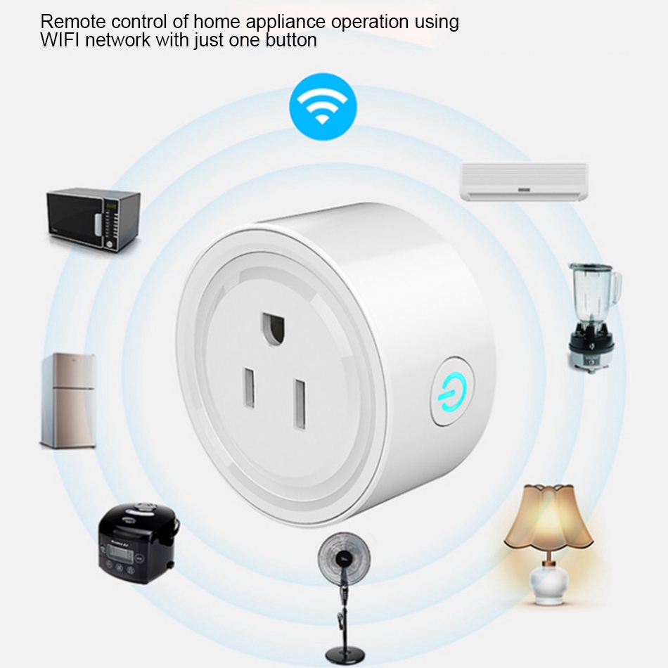 Smart Plug 10A Wifi Outlet Smart Socket Smart Life APP ...