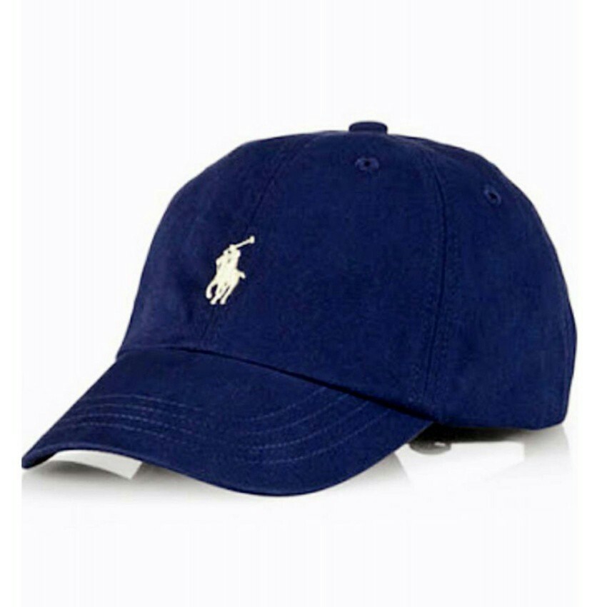 navy blue polo cap