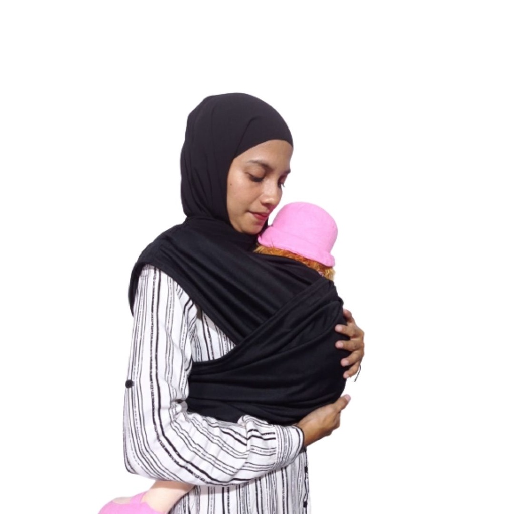 Instant baby carrier, baby carrier, t-shirt baby carrier, side baby carrier, aisan baby geos, cloth baby carrier — view 6