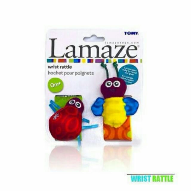 lamaze wrist rattle