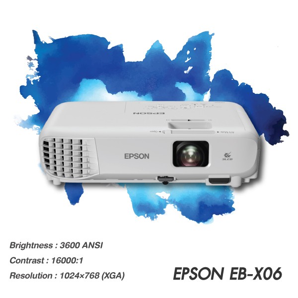 Projector Epson EBX06__ (XGA / 3600 ANSI Lumens) 2 year full year machine Shopee Philippines