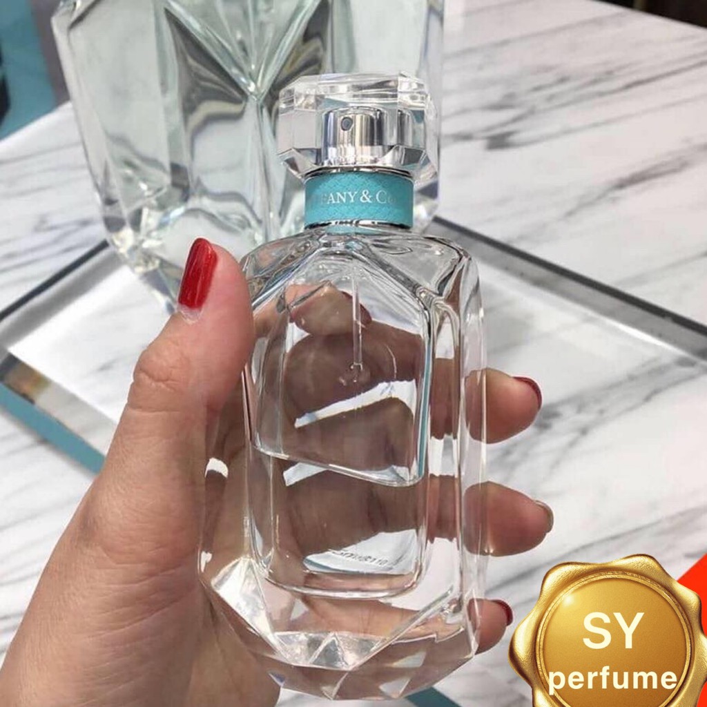 tiffany perfume engraved bottle