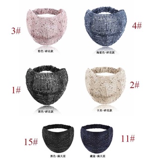 ◕﹍Wide Headband Elastic Bandana turban hair band Women Yoga Sports Fitness Paillette Hairbands #5