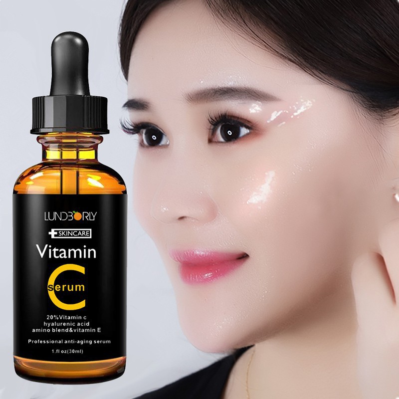 Facial Care Essence Vitamin-C Serum Moisturizing Anti ...