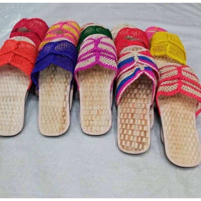 Native Abaca Slipper (Random Design) Shopee Philippines