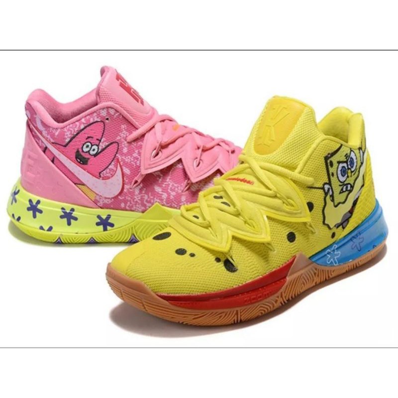 kyrie irving spongebob shoes patrick