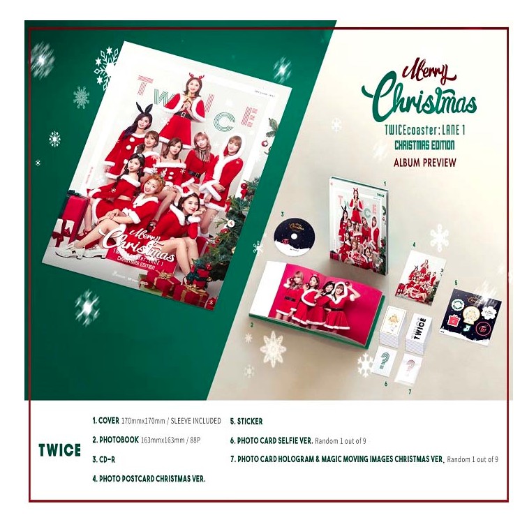 Twice Jihyo Twicecoaster Lane 1 Christmas Edition Official Rare