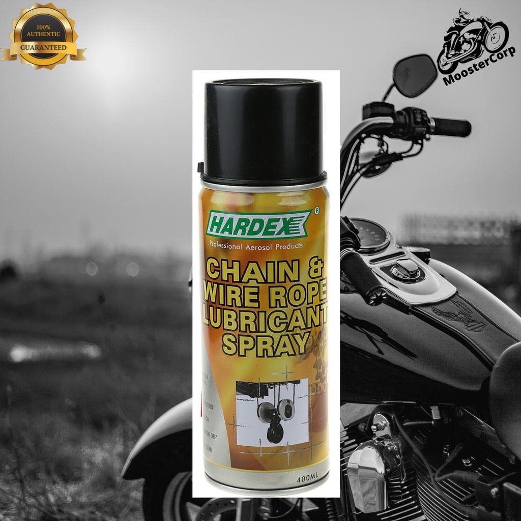 Hardex Chain and Wire Rope Lubricant Spray Shopee Philippines