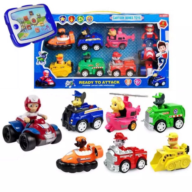 paw patrol toys full set