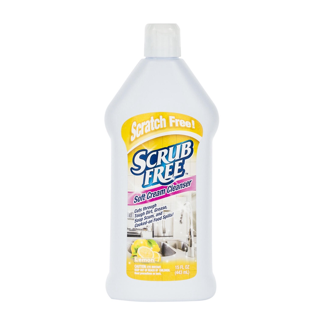Scrub Free Soft Cream Cleaner, Lemon Scent 443ml Shopee Philippines