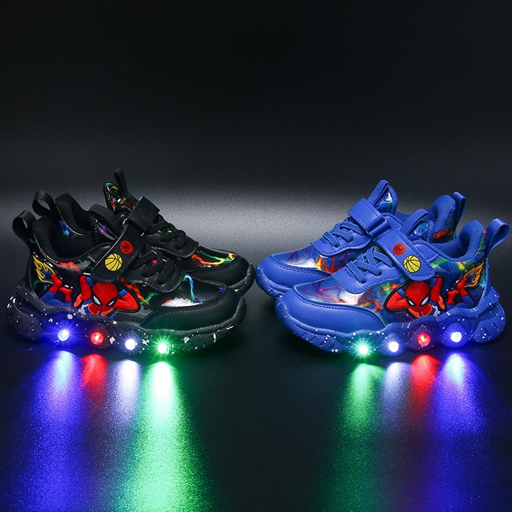 boys light up school shoes