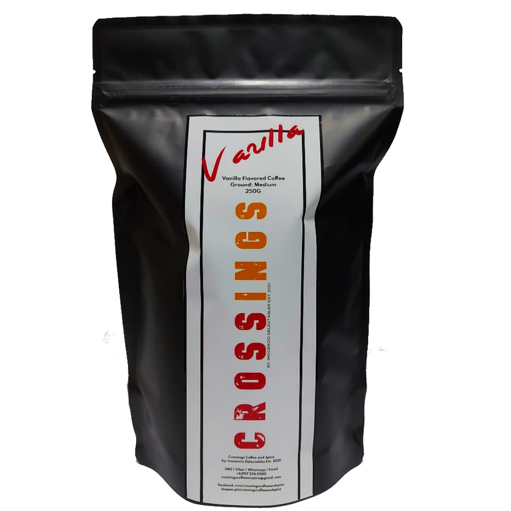 Crossings Vanilla Ground Coffee 250G Shopee Philippines