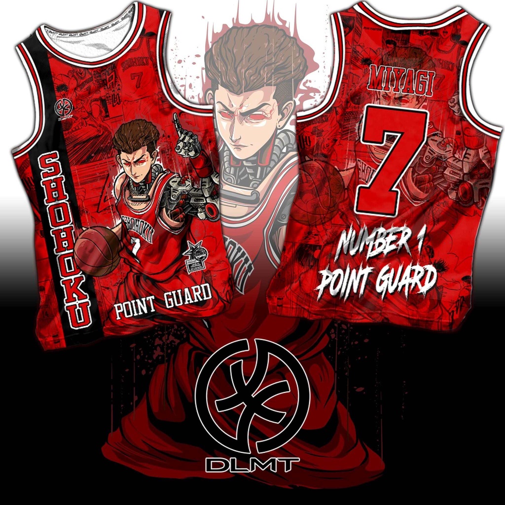 PBA Jersey MIYAGI X MECHA TEAM SHOHOKU POINT GUARD CODE DLMT097