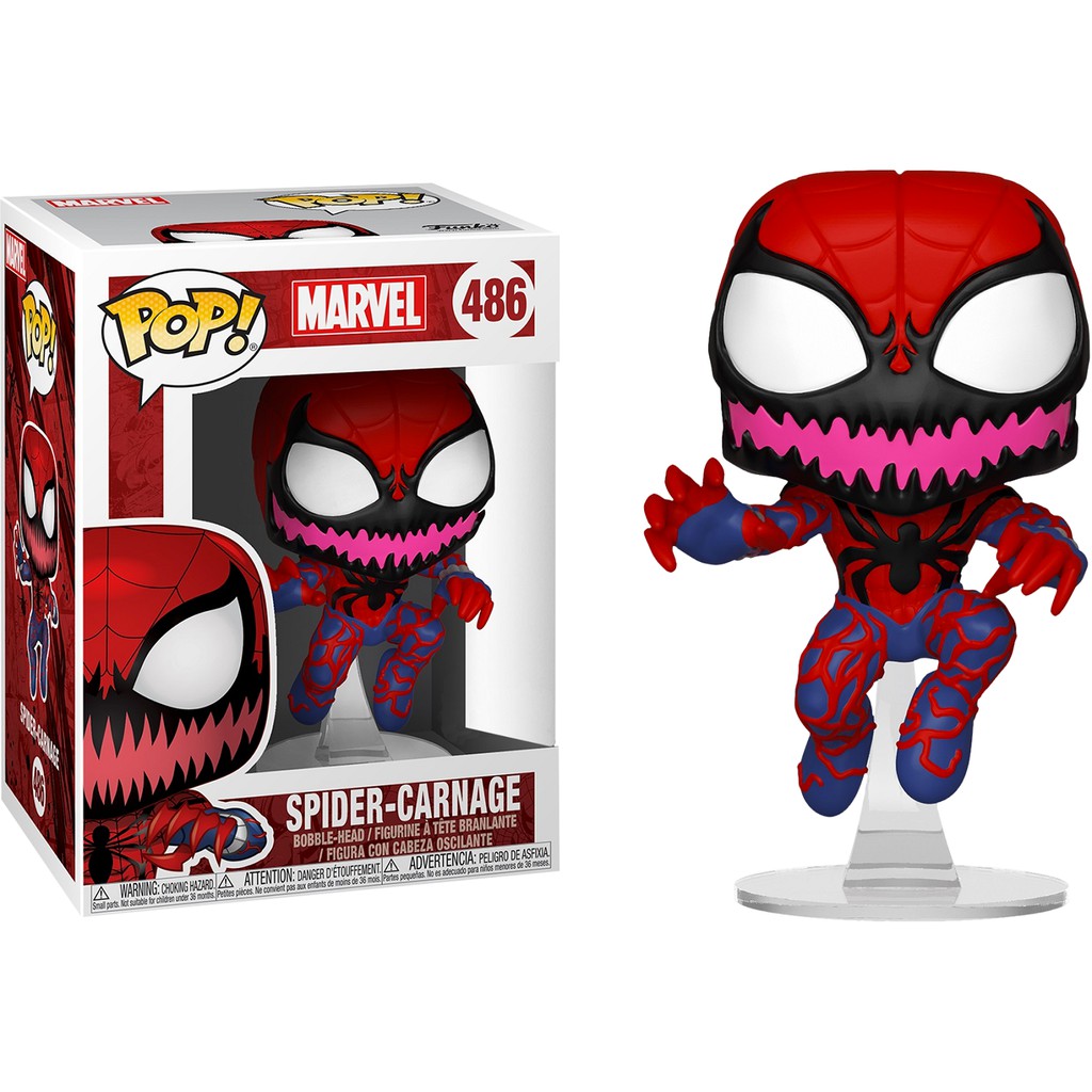 pop head spiderman