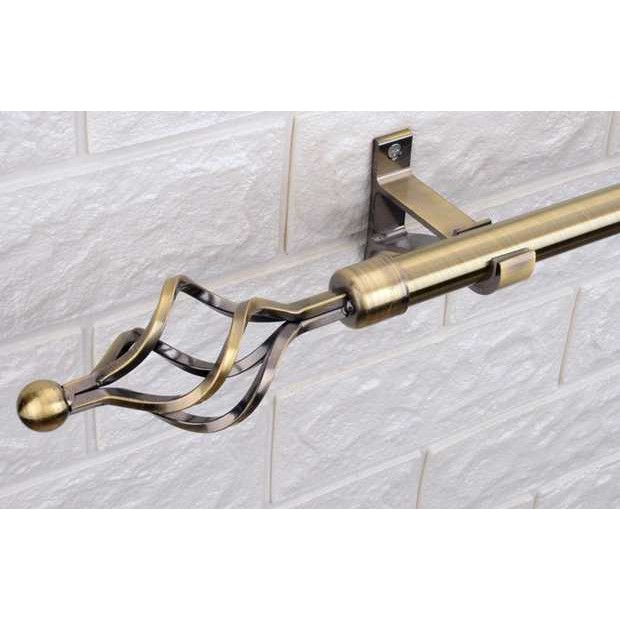 Spiral Black Curtain Rod Shopee Philippines