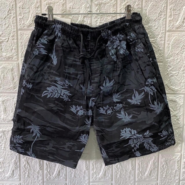 Sweat short unisex Hawaiian shorts board short new arrival | Shopee ...