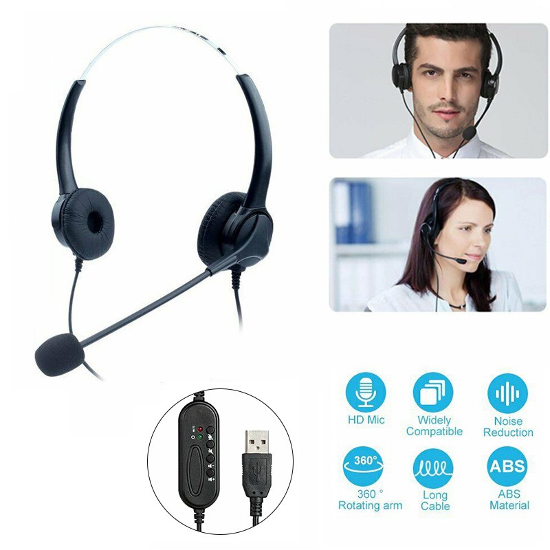 meeting headphones with mic