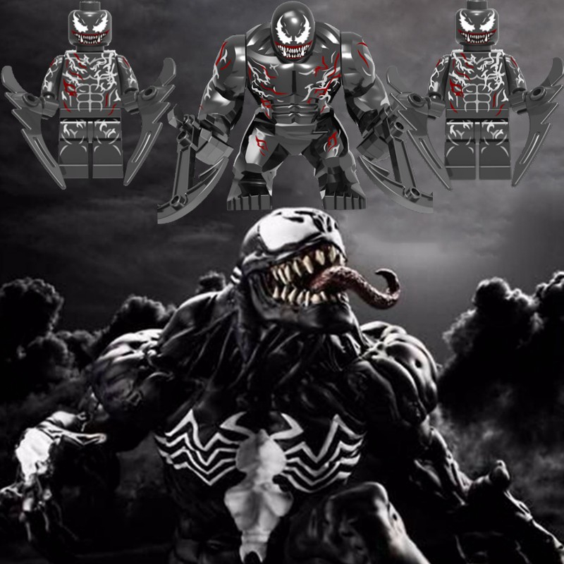 lego venom and carnage minifigures