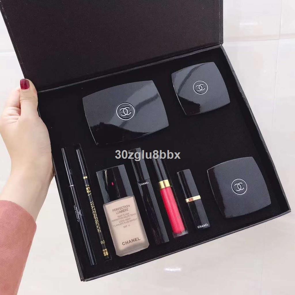 卐♘Boutique set box Chanel perfect goddess makeup gift box set perfect  goddess makeup nine-piece set | Shopee Philippines