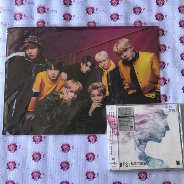 Bts Face Yourself Japan Regular Cd Album Clearfile Benefit Shopee Philippines