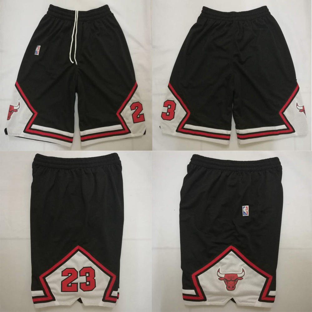 bulls shorts black